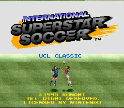 PO.B.R.E - Romhacks - Super NES ISS Champions League Classics